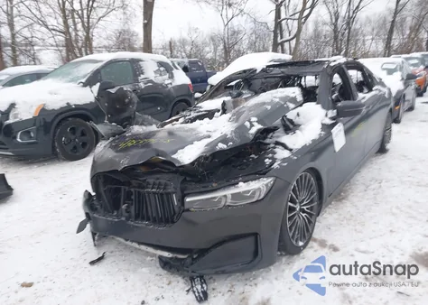 2020 BMW 740I from USA, damaged, VIN WBA7T2C01LCD59602